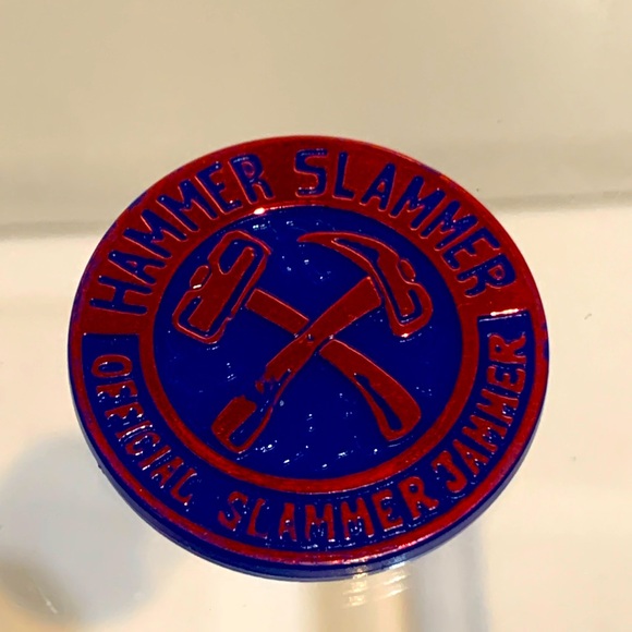 hammer slammer OFFICIAL SLAMMER JAMMER blue red - Picture 2 of 5